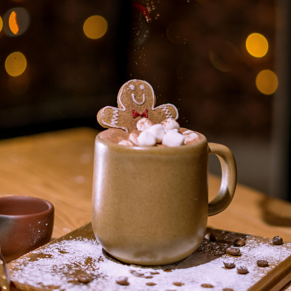 Gingerbread Milk Tea Latte