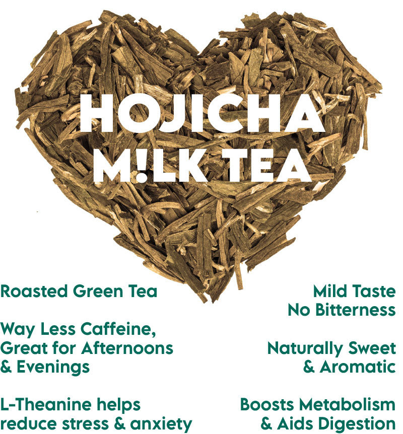 Twrl Milk Tea Hojicha milk tea benefits