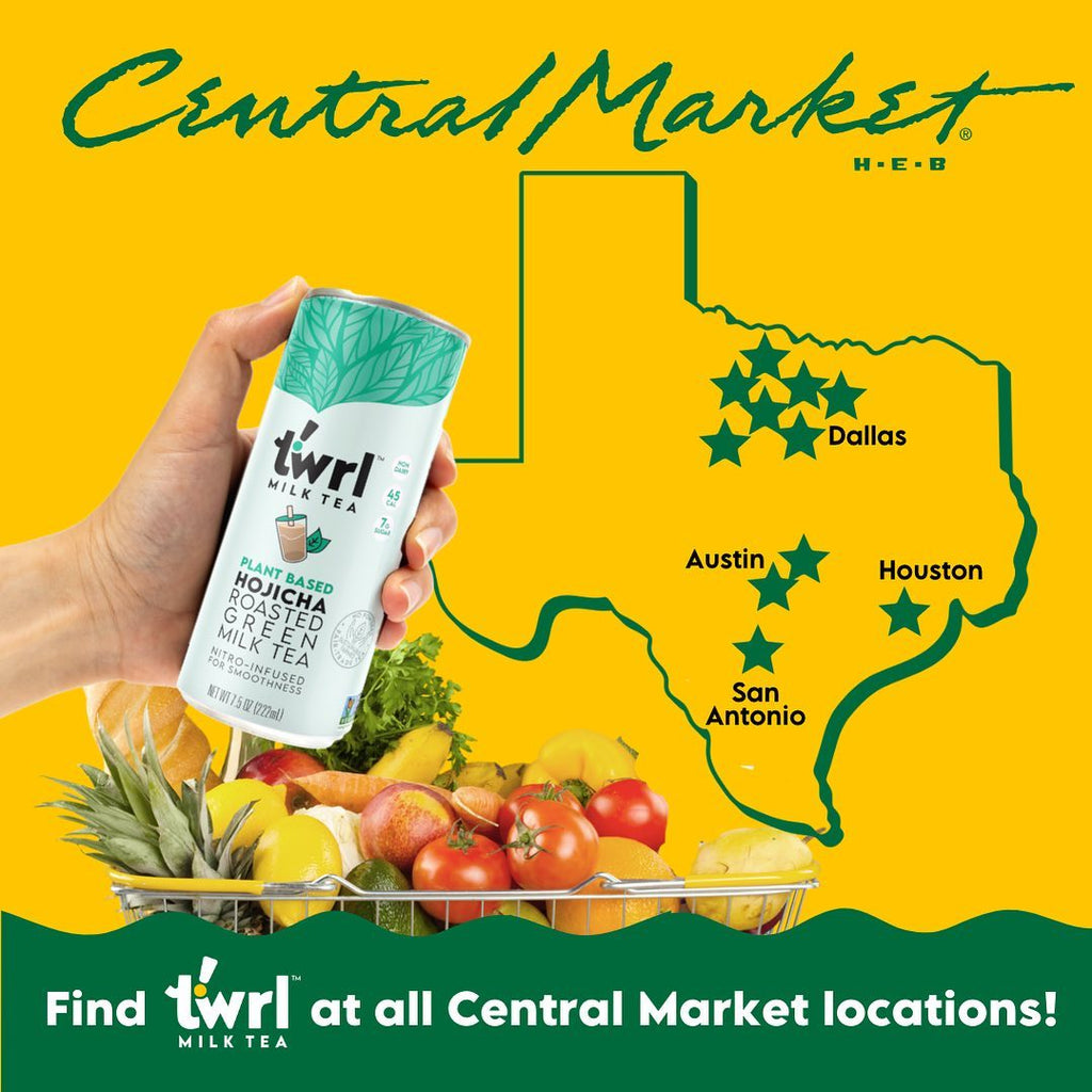 Twrl Milk Tea Is Now Available Texas!