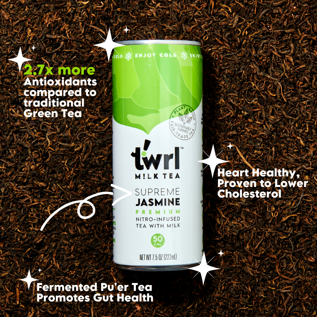 Twrl Milk Tea Jasmine Milk Tea Health Benefits