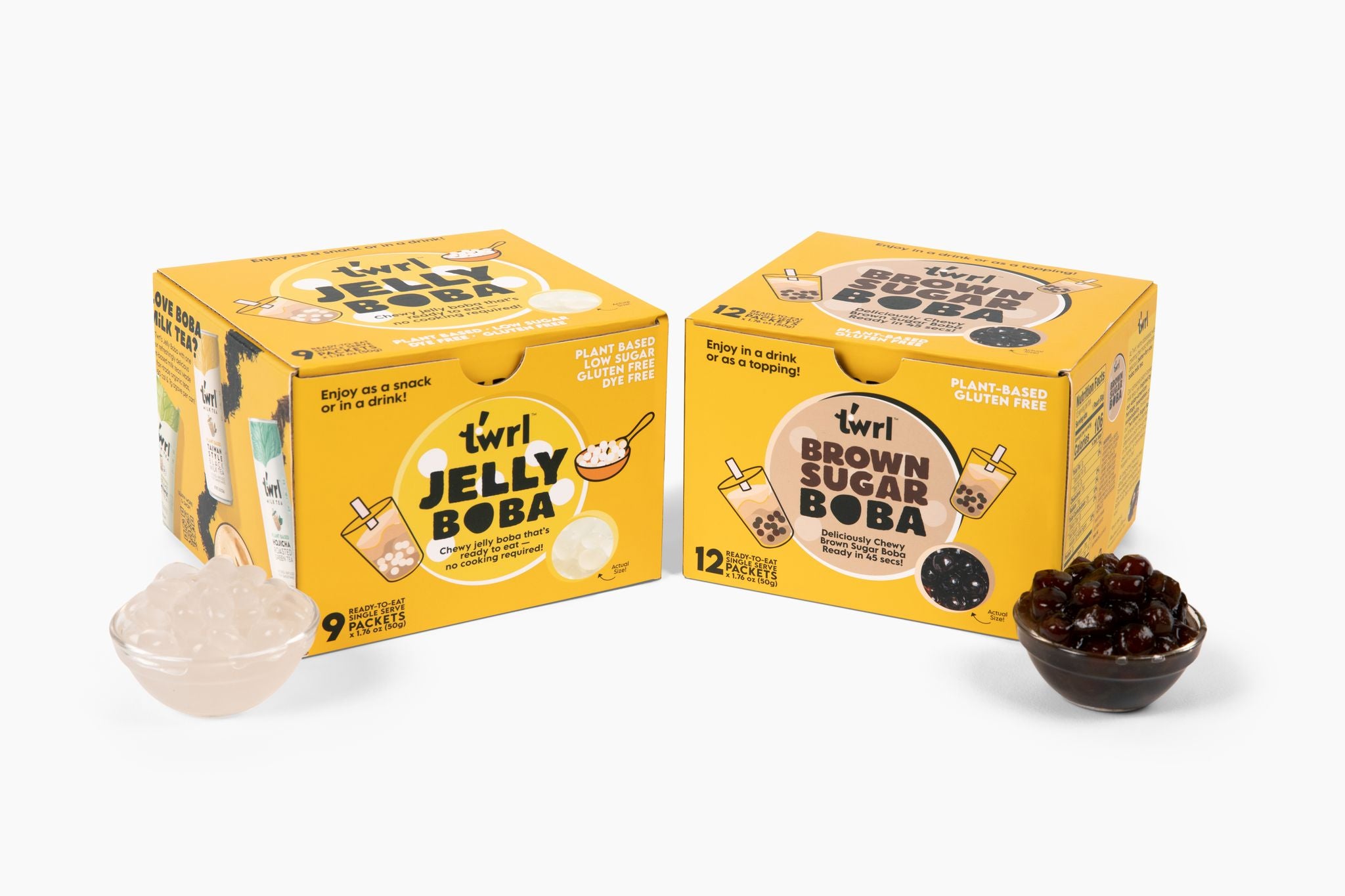 Twrl Milk Tea Launches Brown Sugar Boba and Crystal Boba