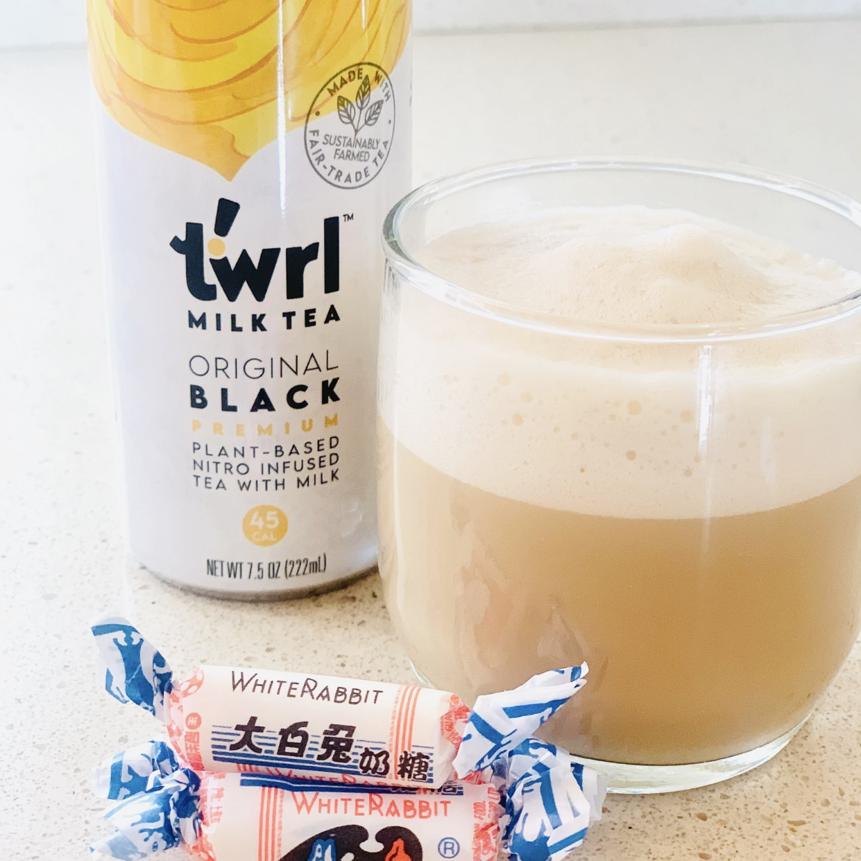 Twrl Milk Tea White Rabbit Tea Latte