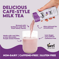 Ube Tea Latte