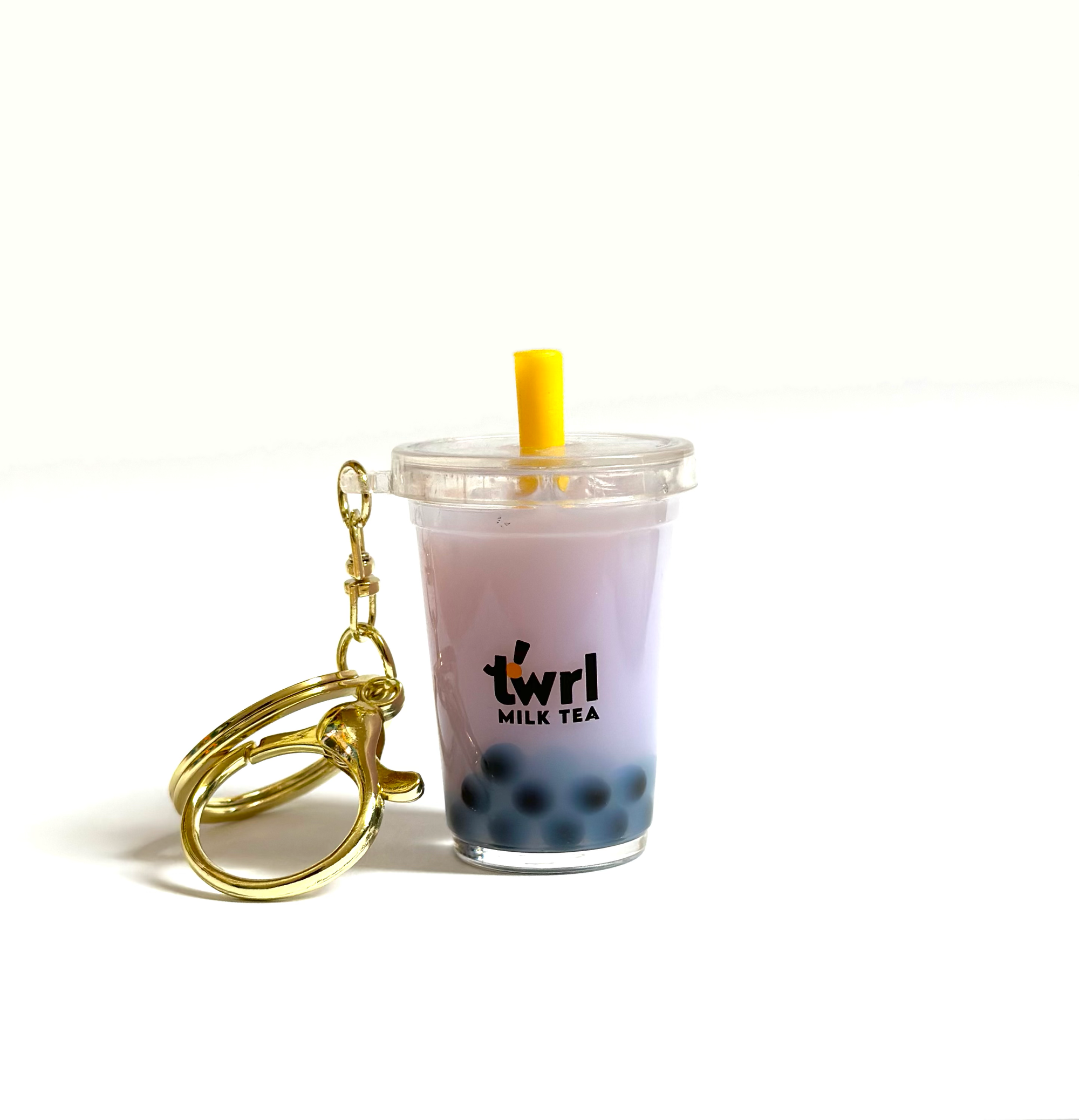Twrl Boba Milk Tea Keychain