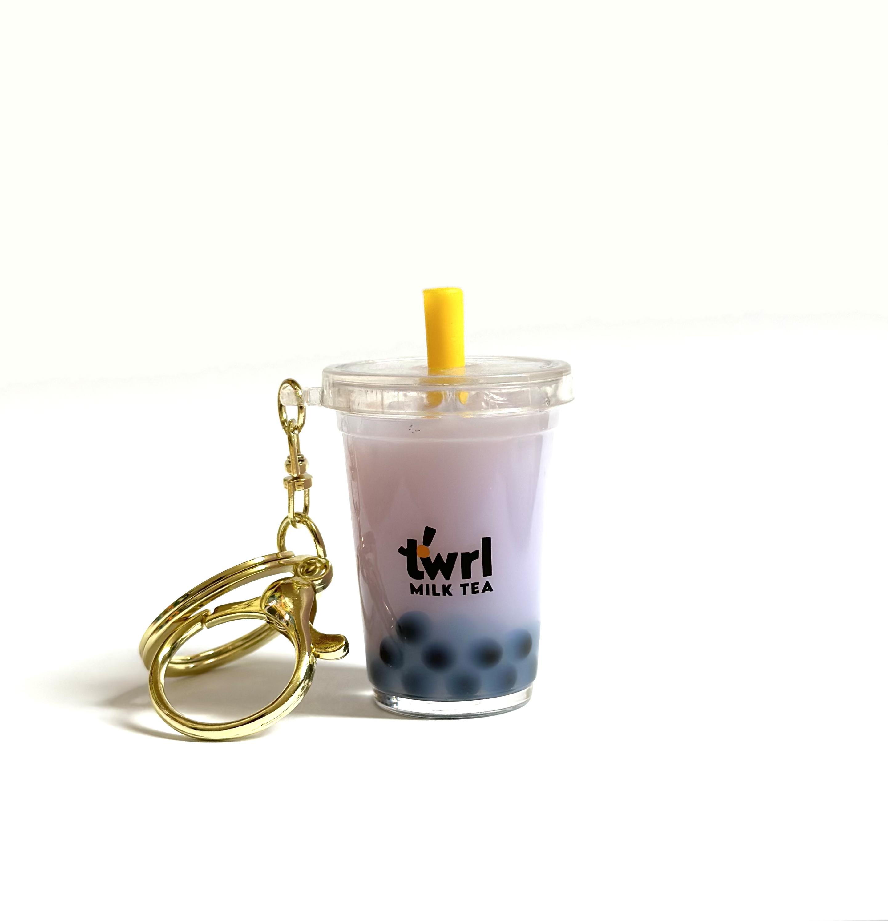 Twrl Boba Milk Tea Keychain