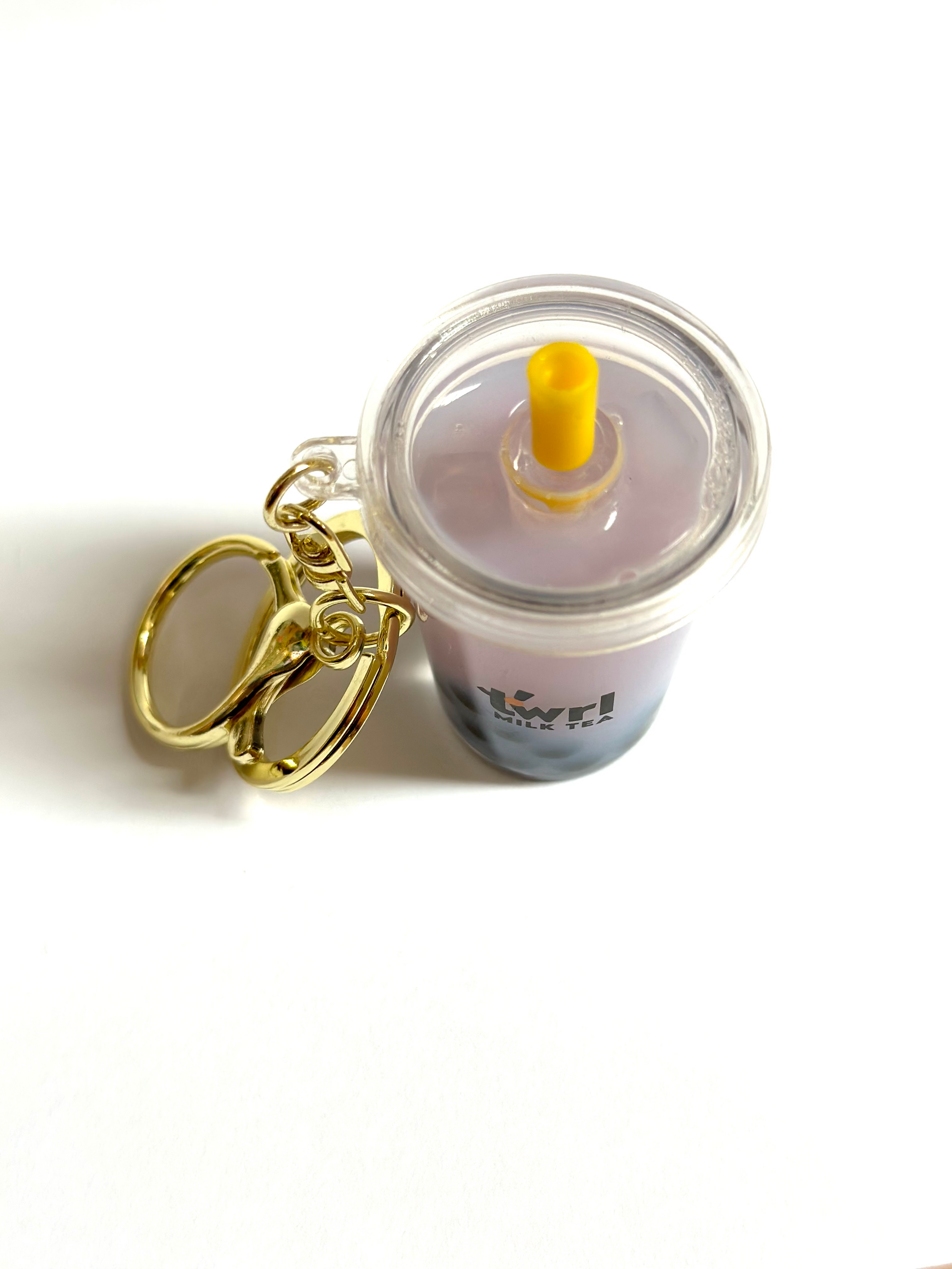 Twrl Boba Milk Tea Keychain