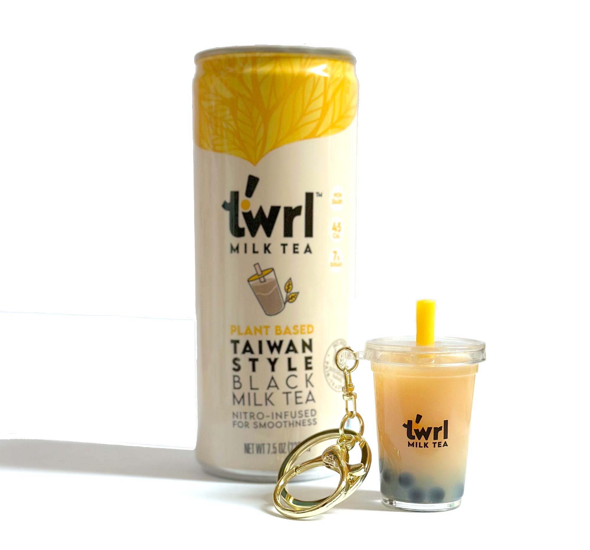 Twrl Boba Milk Tea Keychain