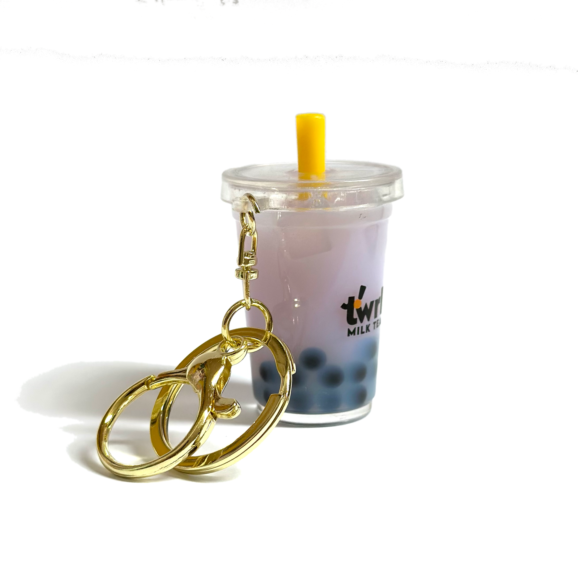 Twrl Boba Milk Tea Keychain