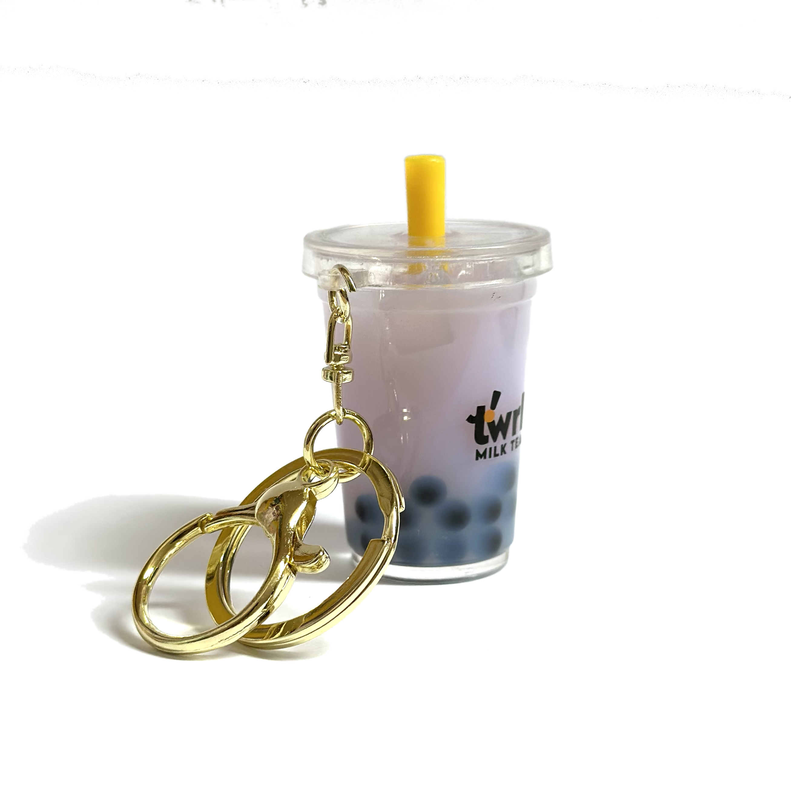 Twrl Boba Milk Tea Keychain
