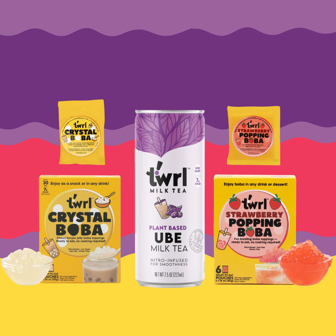 Rainbow Boba Tea Bundle