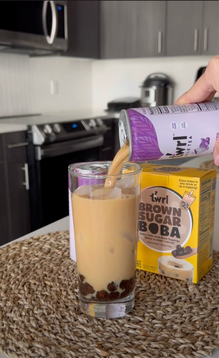Brown Sugar Boba 3-Pack with Straws